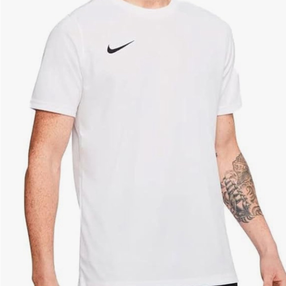 Nike Men Short Sleeve T-shirt Size L White NWT